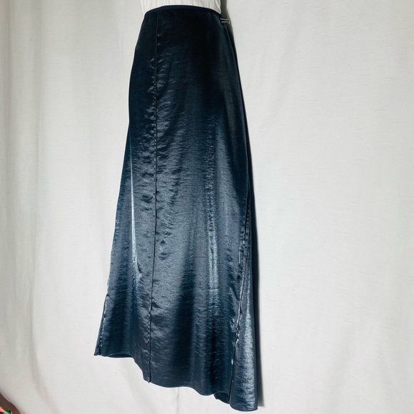 Zara Metallic Pencil Skirt Blogger Favorite Size M - Picture 5 of 14
